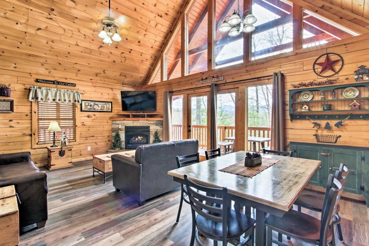 Gatlinburg Mountain Cabin With Grill And Pool Table! Dış mekan fotoğraf