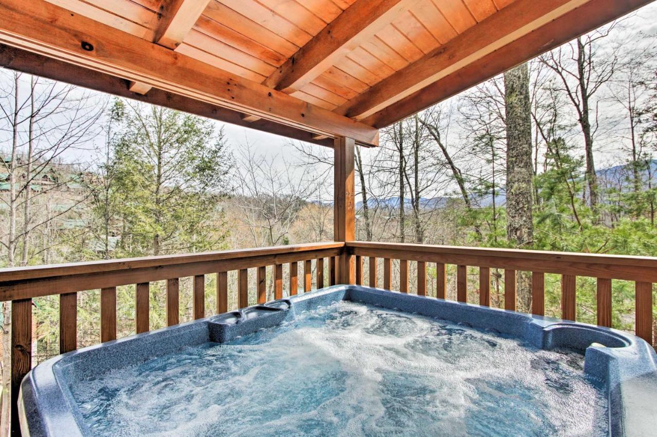 Gatlinburg Mountain Cabin With Grill And Pool Table! Dış mekan fotoğraf